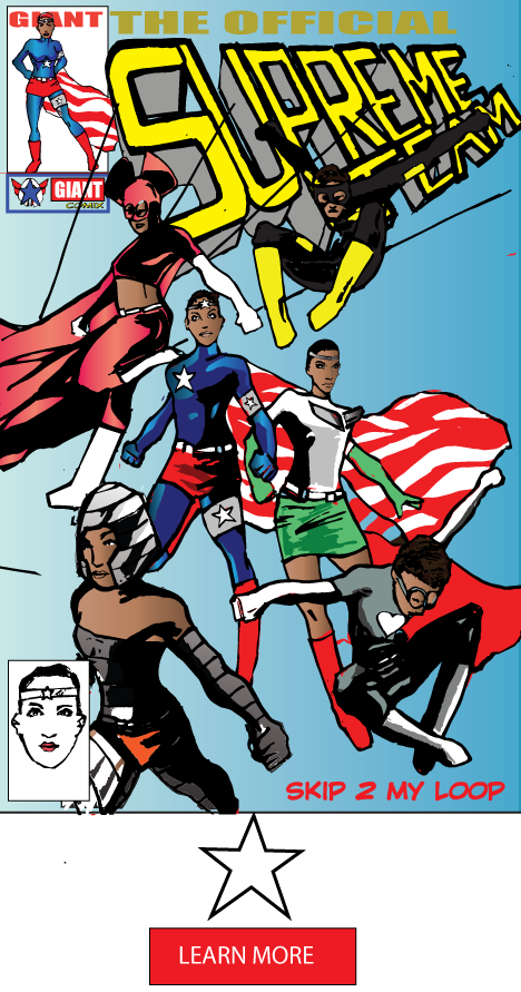COLOR IMAGE BLACK FEMALE SUPERHERO COMIC BOOK SUPREME TEAM FIRST ISSUE COMIC GIANTCOMIX