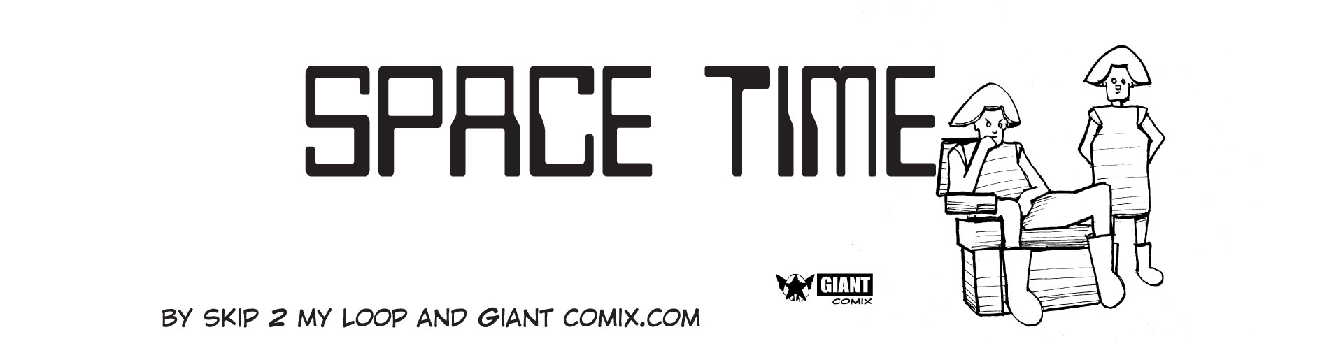 SPACE TIME WEB COMIC BANNER